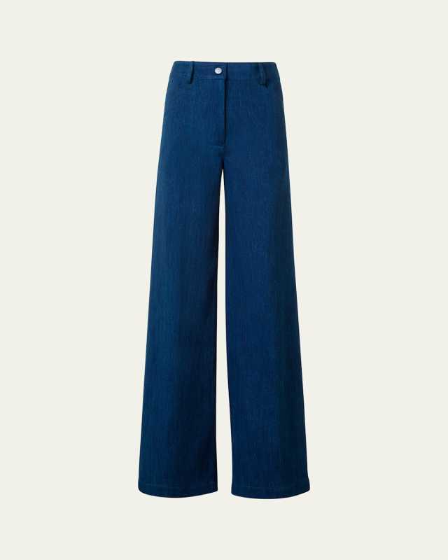 Cooper Denim Wide Leg Pants
